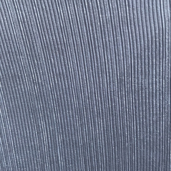 4/$25 Lola Made in Canada Silver Boho Blouse 3/4 Sleeves Size XS Women /XXL Girl - Picture 3 of 5